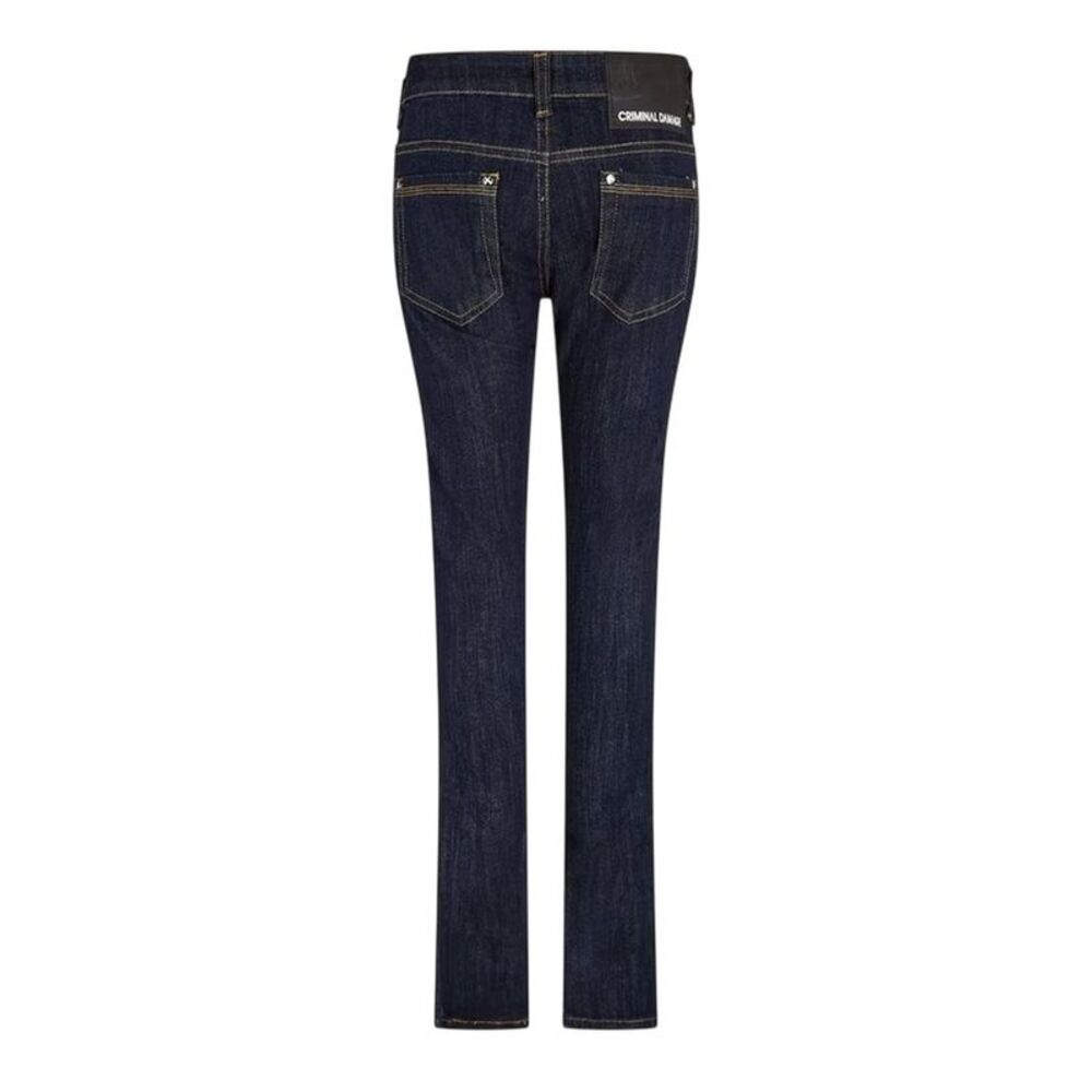 Criminal Damage Mens Skinny Jeans / Indigo - Picture 2 of 2